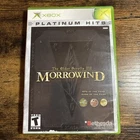 Elder Scrolls III: Morrowind (Microsoft Xbox, 2002) w/ Manual no map Tested