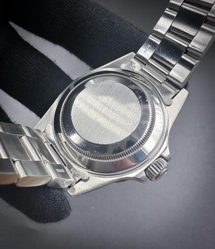 Rolex Submariner Tropical Dial 14060 1996 automatico 40 mm con scatola e libri - Foto 11 di 13
