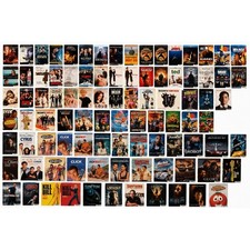 103 Authentic Blockbuster Video Movie Rental Display Cards Vintage Memorabilia