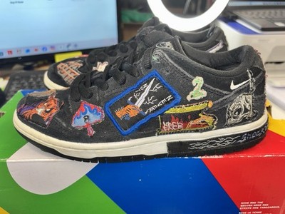 Nike SB Dunk Low Pro QS Neckface 6.5M Or 8W Used Pair In Box (check description)