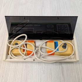 Junk EPOCH Super Cassette Vision Console w/ Box, Manual, AC Adapter & RF Switch