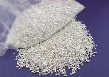 1 Troy Ounce Silver Poured Shot .999+ Fine Silver Discount Ship  !! 31.103 Grams