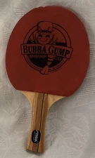 Vintage Bubba Gump Shrimp STIGA Supra Ping Pong Paddle 2005 Forest Gump