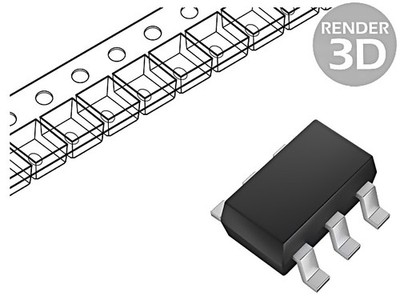 10X MUN5313DW1T1G Transistor: NPN / PNP bipolar BRT,komplementäres Paar 50V ONSE