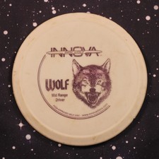 Vintage Pre-Flight Numbers Innova DX Wolf Mid Range Driver - 176 g - Disc Golf
