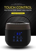 Touch Digital Intelligent Wax Heater Warmer Pot Hair Removal Hot Wax Bean LCD