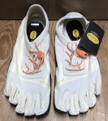 Vibram Fivefingers KSO EVO Ivory/Black Women's USA Shoes Size 8-8.5
