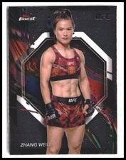 2024 Topps Finest UFC #17 Zhang Weili