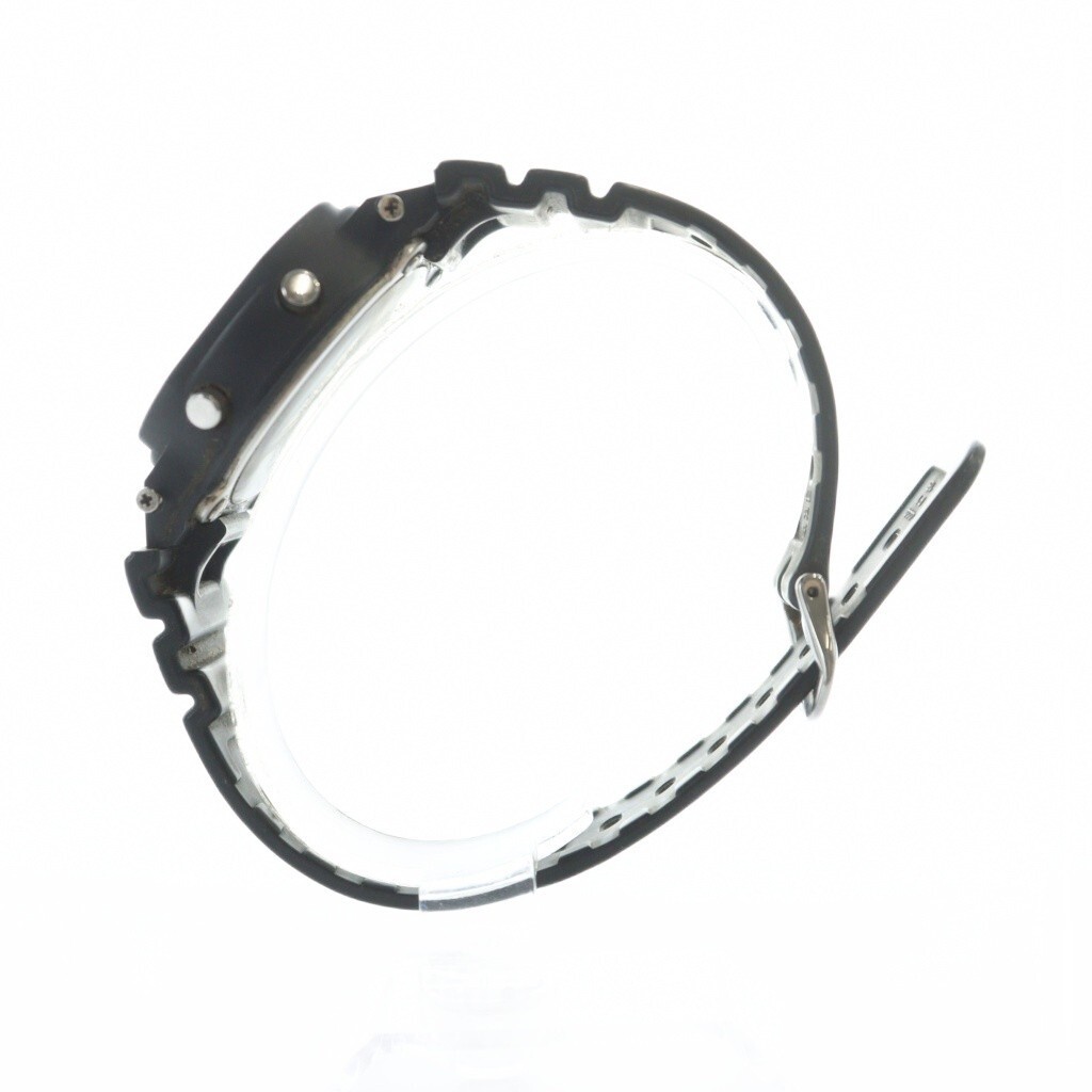 Casio G SHOCK DW 5600E Wristwatch Digital Logo with Calendar Quartz Black GY18 M