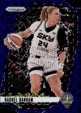 2024 Panini Prizm WNBA Blue Velocity Prizms Rachel Banham Card #25