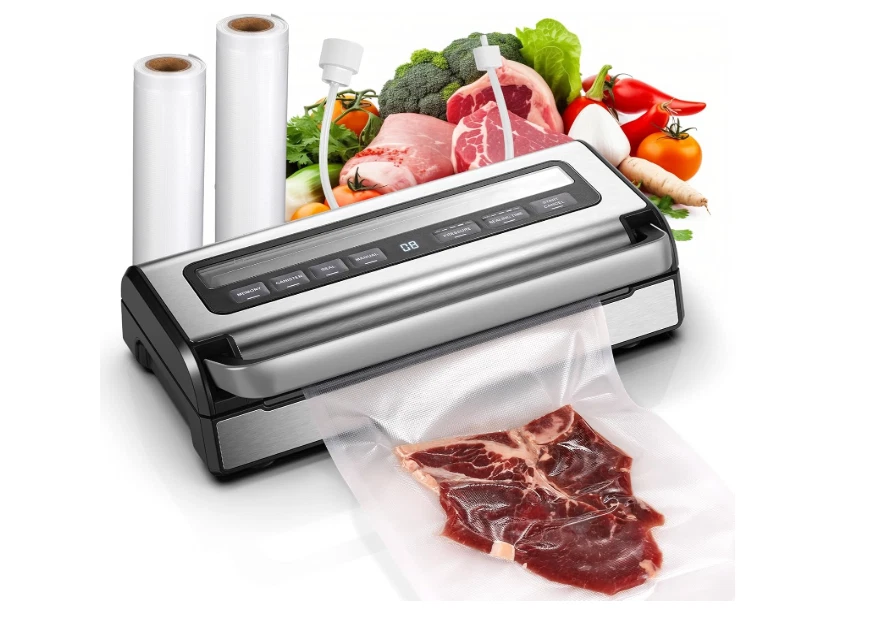 95KPa Automatic Vacuum Sealer, 9-in-1 Food Sealer for Dry/Moist/Liquid Foods
Opens in a new window o