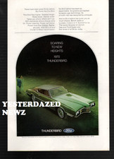 1970 Ford Thunderbird Ad Soaring To New Heights 1970 Ford Thunderbird Ad Soaring To New Heights