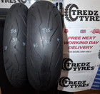 Pirelli Diablo Rosso 42 190 55 17 120 70 17 Motorcycle Tyres Partworn T15