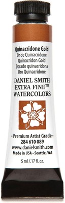 Daniel Smith 284610089 Extra Fine 0.17 Fl Oz (Pack of 1), Quinacridone Gold 