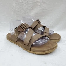 Chaco Sandals Men's Size 9 Brown Lowdown Slide Casual Outdoor Hiking Trail