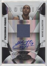 2009 Certified Freshman Fabric Signatures 6/399 Wayne Ellington #195 Auto 1ok7