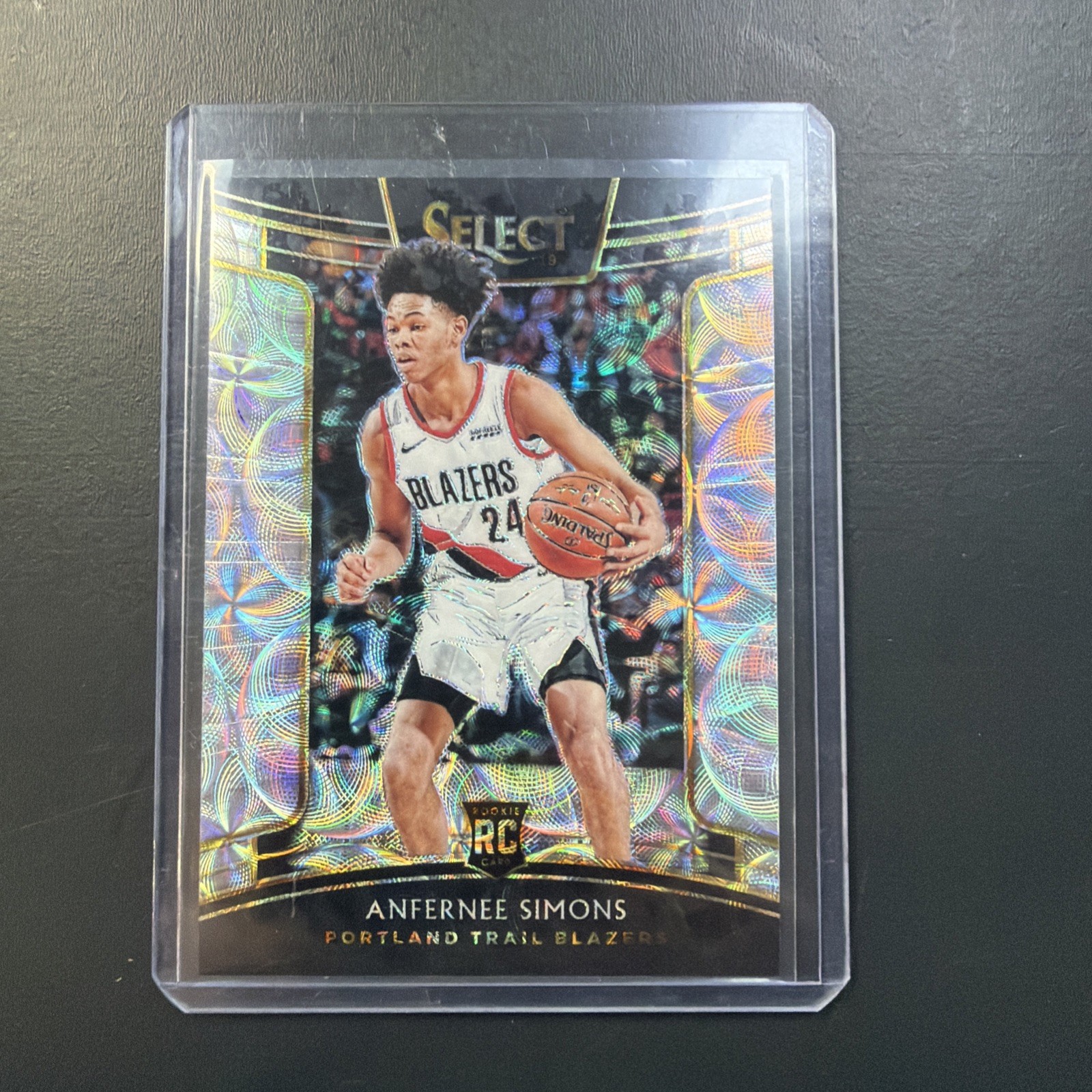 2018-19 Panini Select - Concourse Anfernee Simons #39 Scope Prizm (RC)