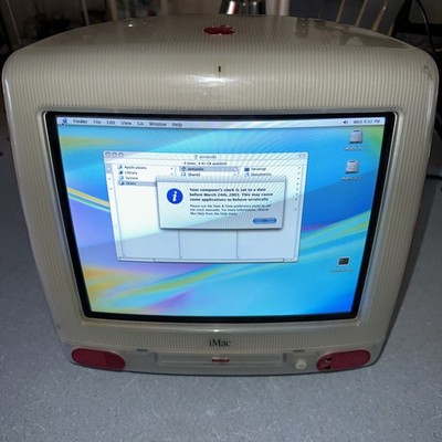 iMac G3 Pink Working Condition 
