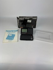 Vintage Casio Digital Diary SF-4100 With Box + Manual Untested