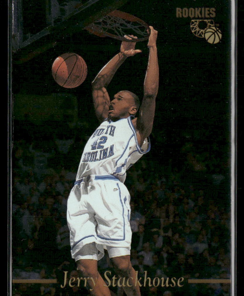1995 Classic Rookies #3 Jerry Stackhouse Gold Foil North Carolina Tar Heels