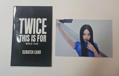 e*m様 TWICE US トレカ　スクラッチ　ミナ　THISISFOR TWICE Nayeon Scratch Card This is For Pop up Store | eBay