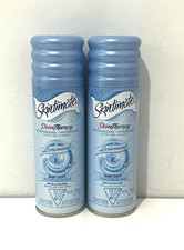 LOT OF 2 SKINTIMATE SKIN THERAPY MOISTURIZING SHAVE GEL LOTIONIZED BABY SOFT