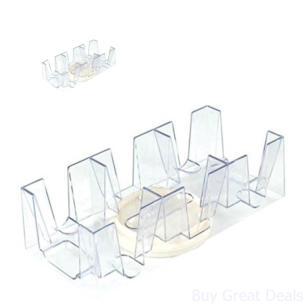 9 Deck Revolving Tray Hand And Foot Cards Holder Game Plastic Playing Card eBay