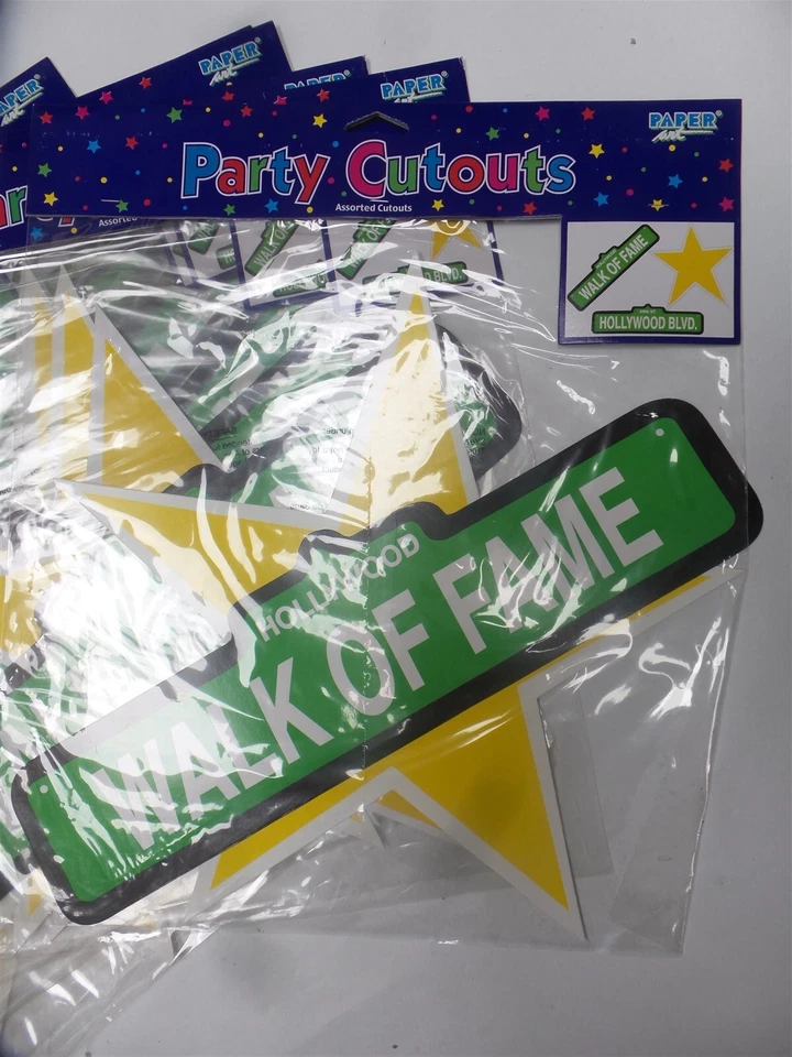 Creative Converting Lights Camera Action Street Signs Cutout Assortment-11 Count - Image 2 of 2