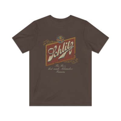Schlitz Beer Unisex Jersey Short Sleeve Tee Schlitz Beer Unisex Jersey Short Sleeve Tee