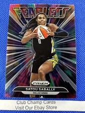 2022 #6 Satou Sabally WNBA Panini Prizm Fearless Base Insert Wings