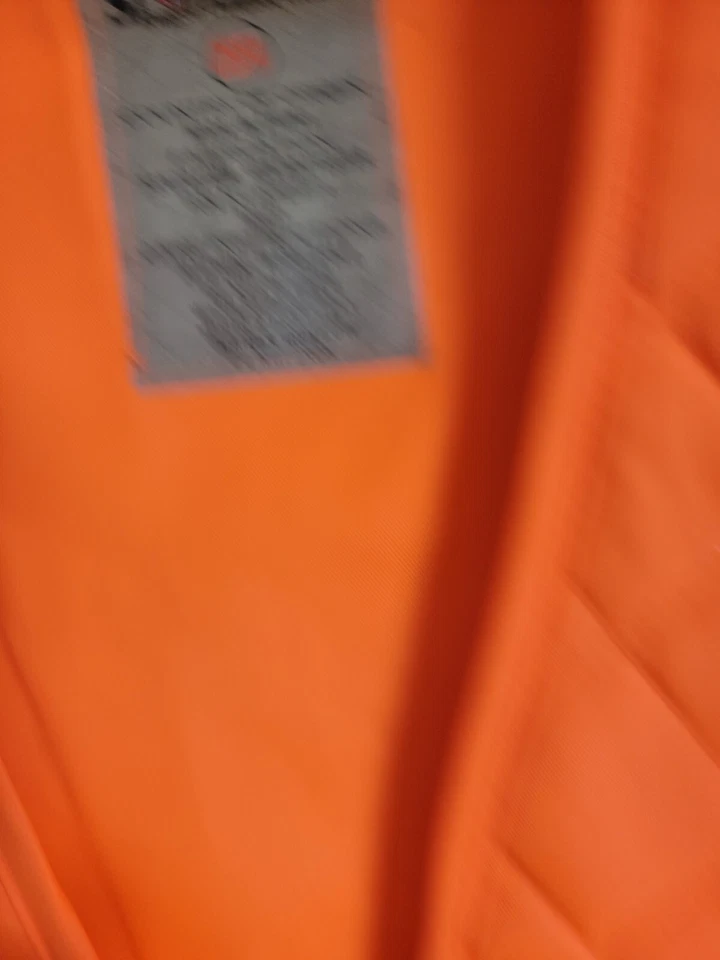 Master Sportsman Rugged Outdoor Gear Orange Hunting Vest SIZE UNKNOWN - Image 3 of 4