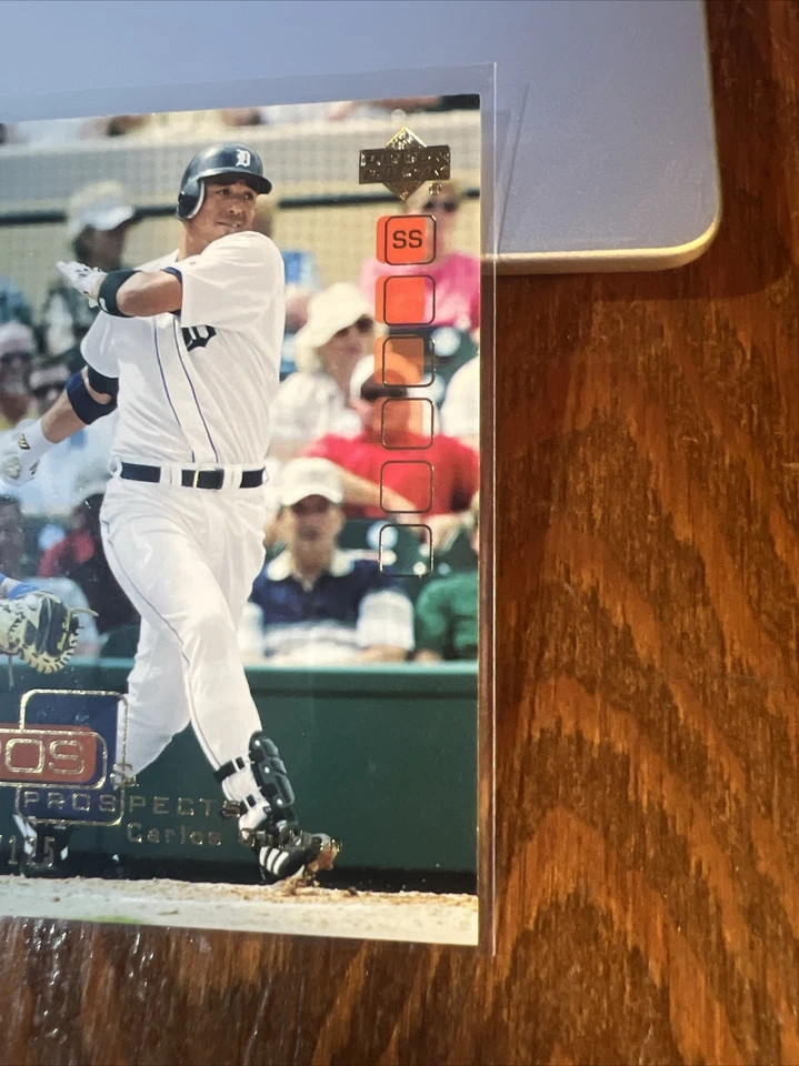 Carlos Guillen 2005 Upper Deck Pros & Prospects Gold #43 Tigers /125 NM-MT - Image 2 of 4