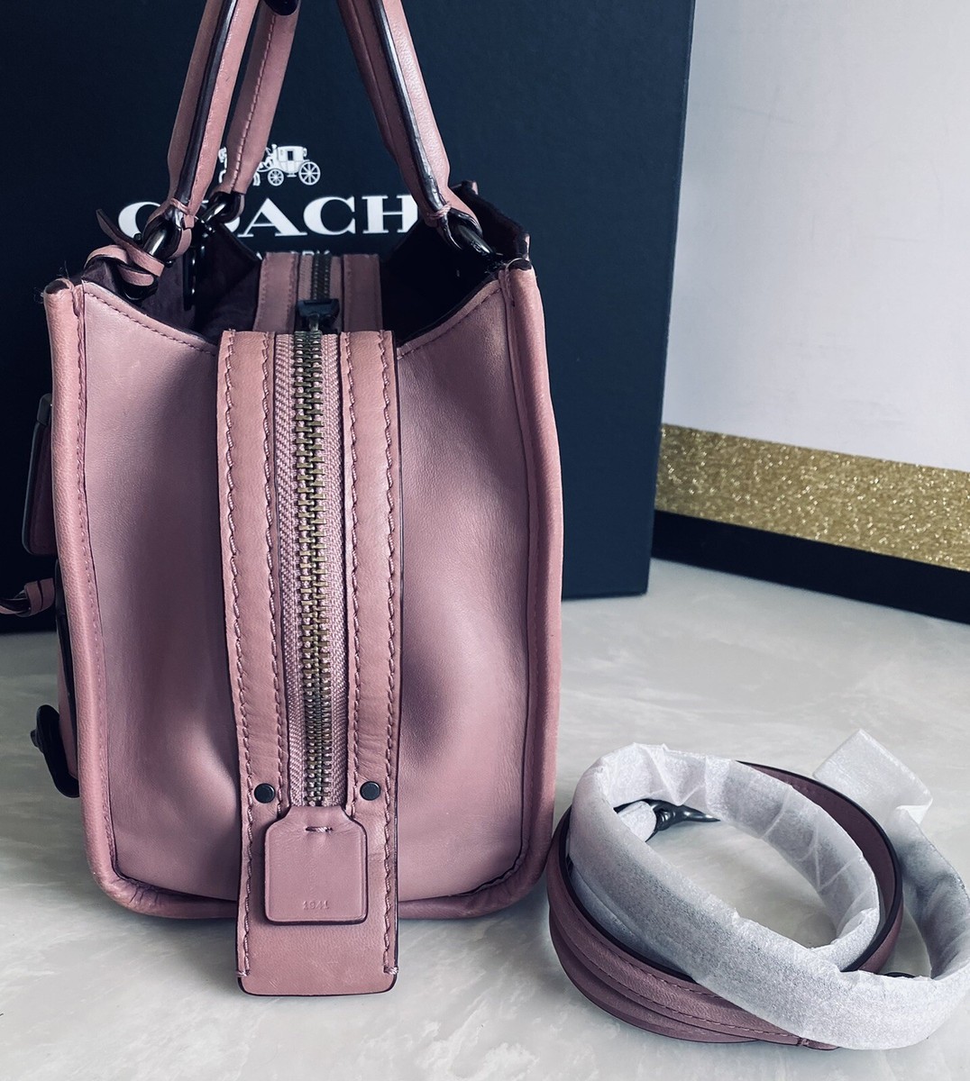 Coach Rogue Bag Coach Grace Bag With Quilting And Rivets Grace Bag