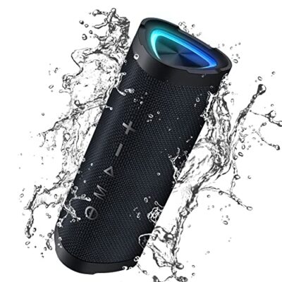 Vanzon V40 24W IPX7 Waterproof Portable Wireless Speaker - Black