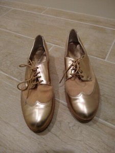 rose gold oxford shoes womens