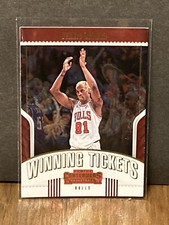 2018 Contenders Winning Tickets Dennis Rodman Michael Jordan