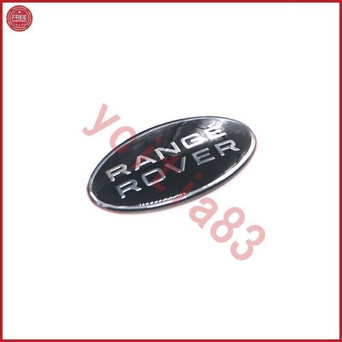 6PC RANGE ROVER & SPORT SUPERCHARGED Gloss Black Emblem Logo Front Rear Hood - Picture 6 of 12