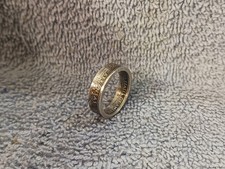 ARKANSAS State 90 Silver Washington Quarters coin ring 8 2003