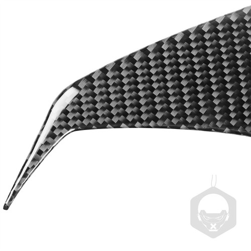 16Pcs For Corvette C7 2014-19 Carbon Fiber Full Kit Dashboard Interior Trim Set - Picture 10 of 11