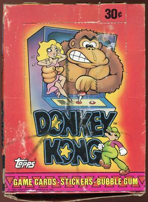 topps DONKEY KONG ドンキーコング　カード36枚　トップス topps DONKEY KONG ドンキーコングカード36枚トップス
