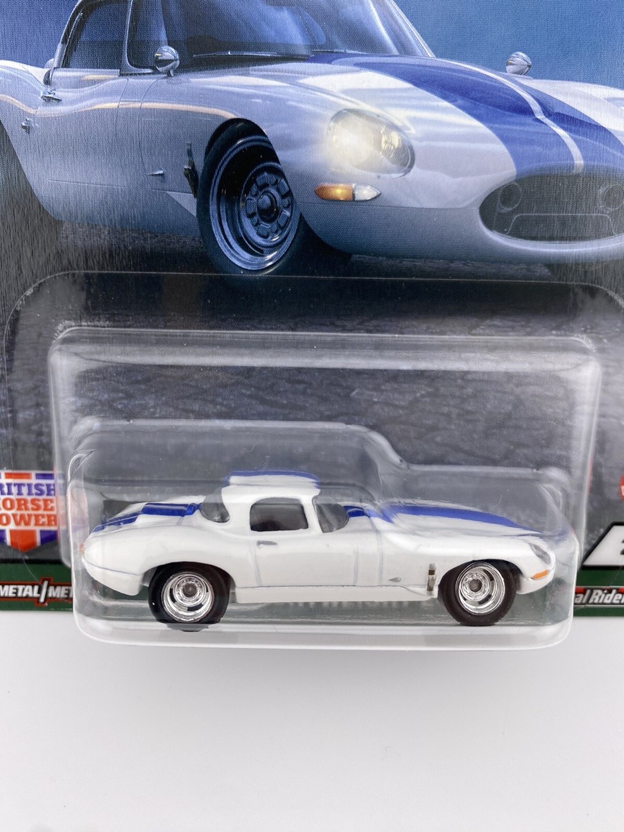 Jaguar Lightweight E-Type - Hot Wheels - British Horse Power 2 of