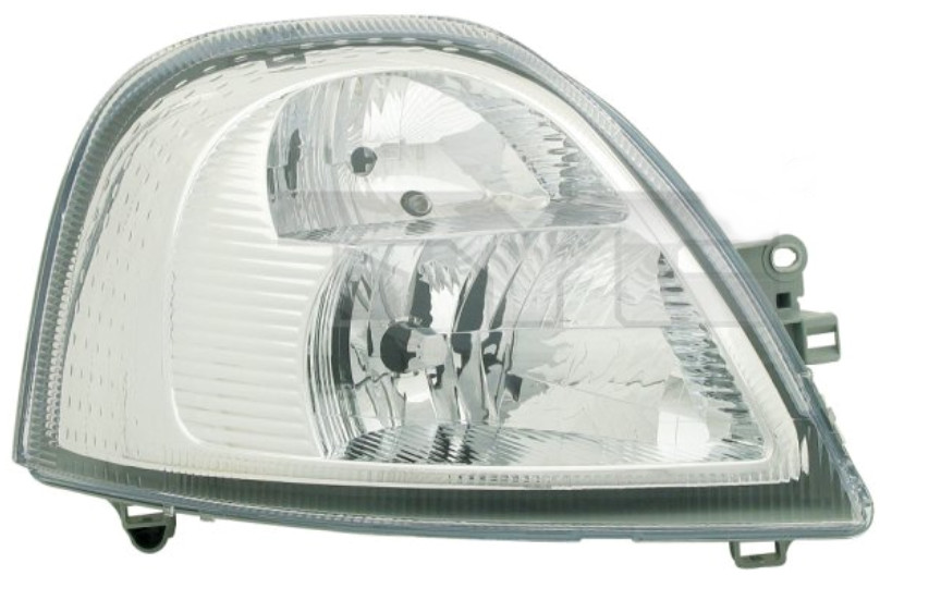 Phare chrome électrique avec moteur intégré pour Opel Movano droit