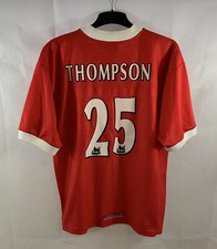 Liverpool Thompson 25 Home Football Shirt 1998/00 Adults Large Reebok D576