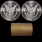1878-1904 Morgan Silver Dollar Roll of 20 Coins Gem Bu Cc & Cc Ends Collection