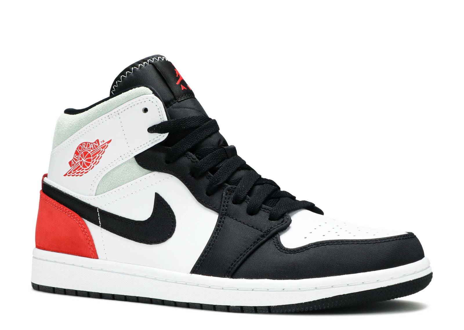 Nike Men's Air Jordan Retro I 1 Mid SE Red Black Toe 852542100 eBay