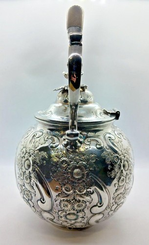 James Dixon Tilt Kettle with Stand Silverplate EP | GS - Picture 4 of 15