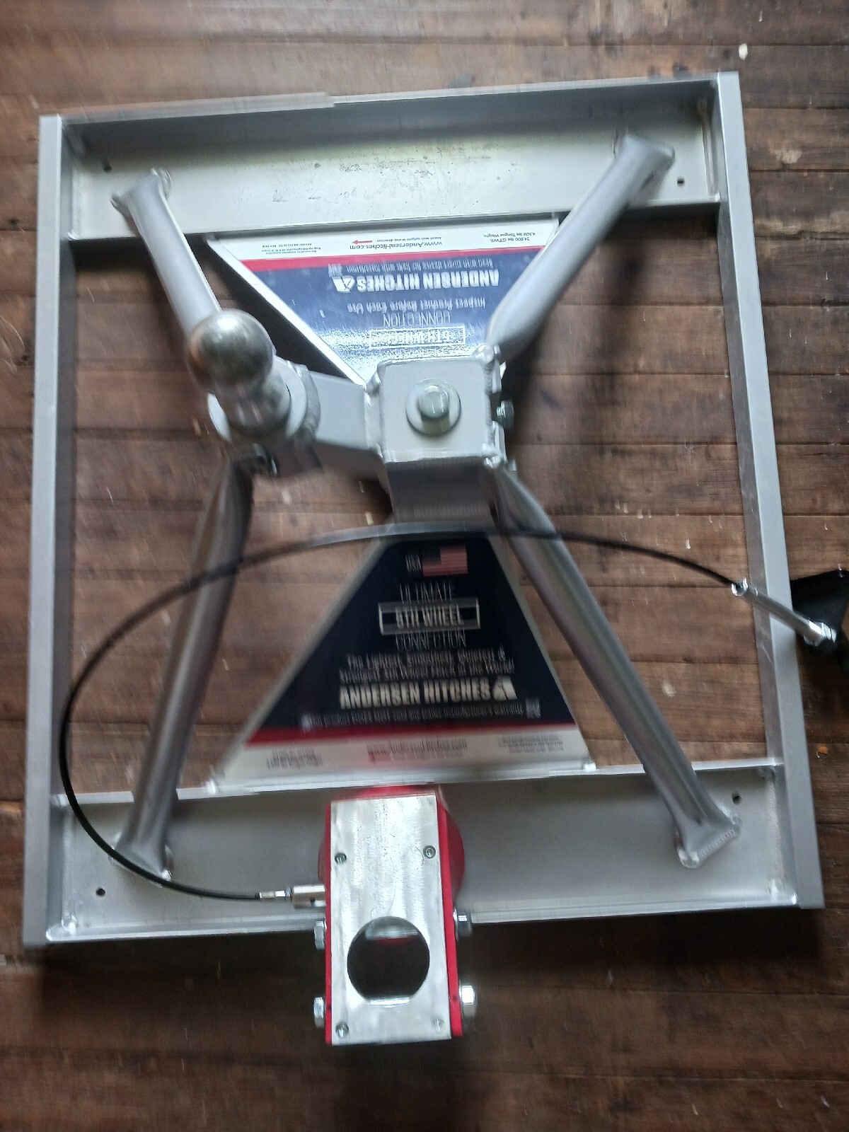 Andersen Ultimate 5th Wheel Connection Trailer Hitch w/Gooseneck Tripod Made USA eBay