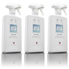 3x AutoGlym De-Icer DeIcer 500ml - High Performance Winter Formula