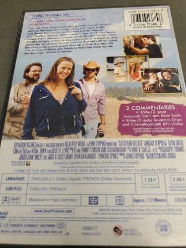Catch and Release (DVD, 2007) - Picture 2 of 3