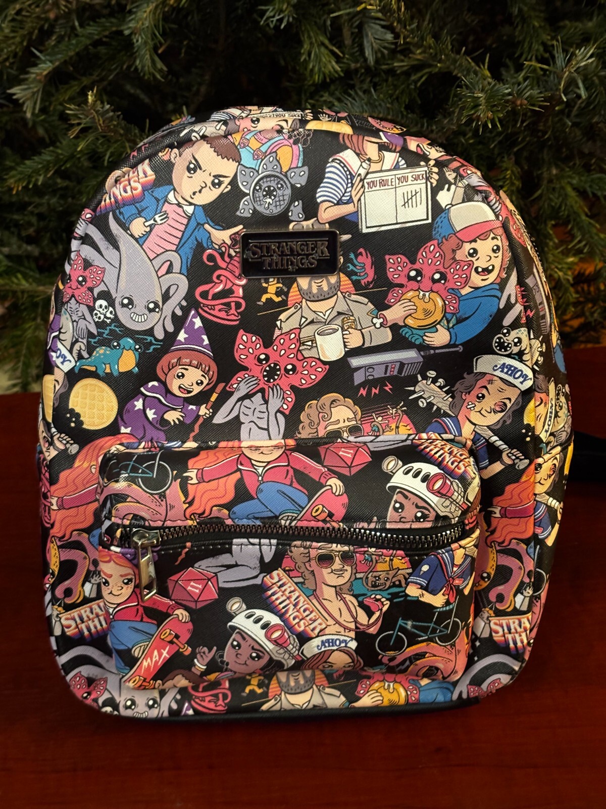 Stranger Things Chibi Mini Backpack by Loungefly – Netflix Inspired Design